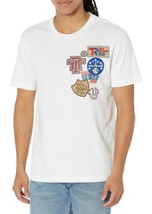 True Religion Brand Jeans Men's Collegiate Patch Tee