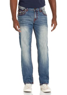 True Religion Brand Jeans Men's Ricky Straight Super T Jean