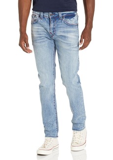 True Religion Brand Jeans Men's Rocco Skinny Big T Jean