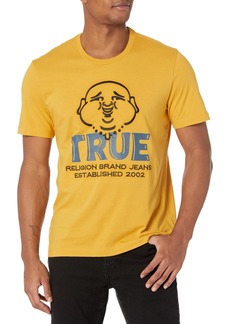 True Religion Brand Jeans Men's True Buddha Face Tee