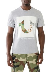 True Religion Brand Jeans Multicolor Camo Cotton Graphic T-Shirt