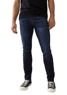 True Religion Brand Jeans Rocco Relaxed Skinny Jeans in Dark Wash at Nordstrom