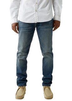 True Religion Brand Jeans Rocco Super T Straight Leg Jeans in Mason Dark at Nordstrom