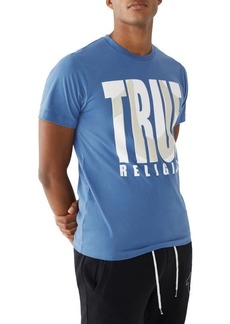 True Religion Brand Jeans Shadow Horseshoe Logo Graphic Tee