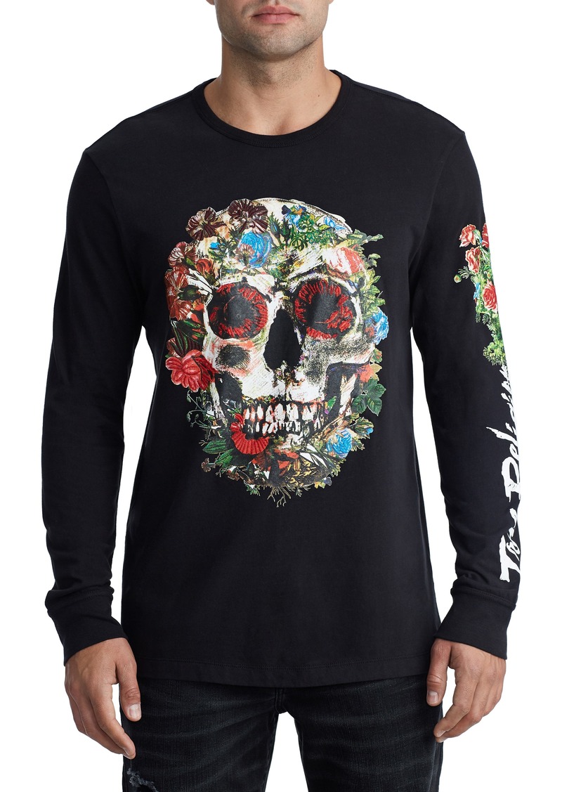 true religion skull t shirt