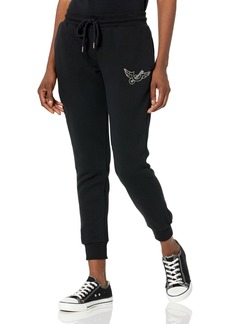 True Religion Brand Jeans Women's Retro Horseshoe Midrise Knit Jogger
