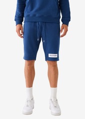 True Religion Men's Arch Jogger Drawstring Shorts - Estate Blue