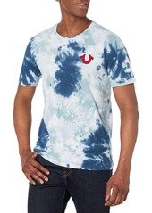 True Religion Men's Buddha Logo Crew Neck Tee