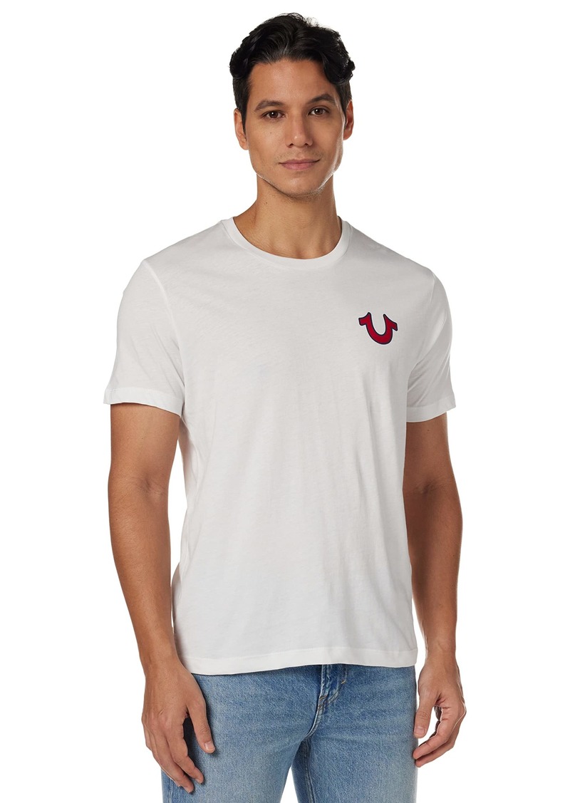 True Religion Men's Buddha Logo Crew Neck Tee