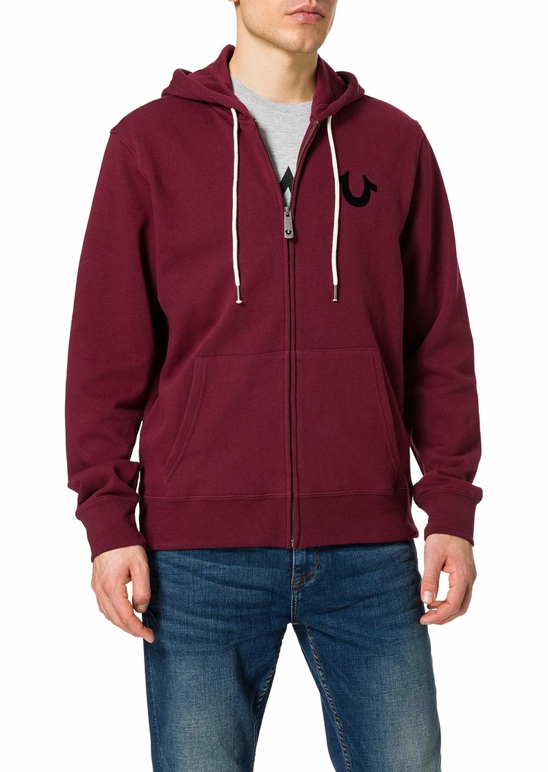 True Religion Multiply Logo Zip-Up Hoodie