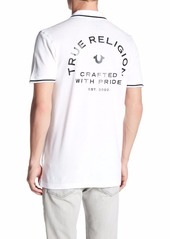 True Religion mens Crafted With Pride Polo Shirt   US