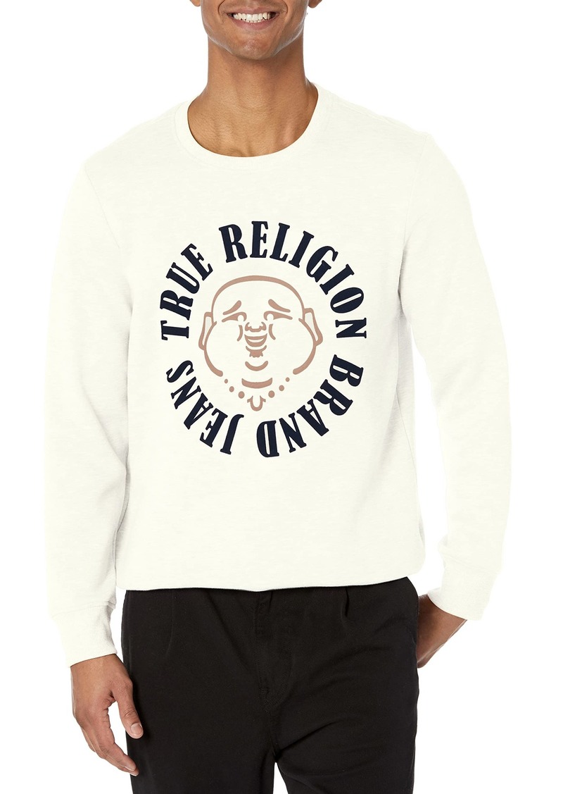 True Religion Men's Doorbuster Sweatshirt  XXL