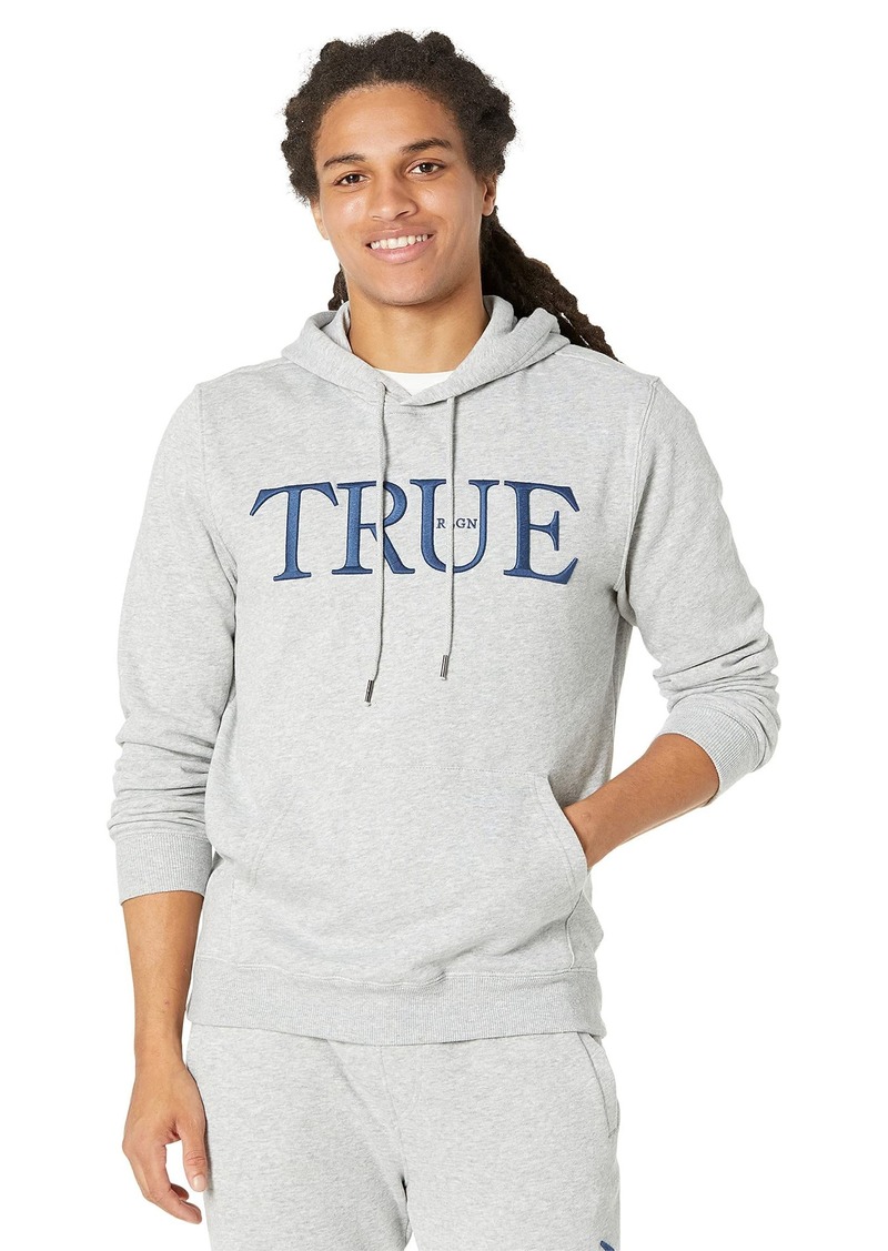 True Religion Men's Hoodie Pullover True Logo