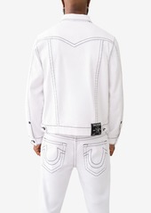 True Religion Men's Jimmy Big T Jacket - Optic White