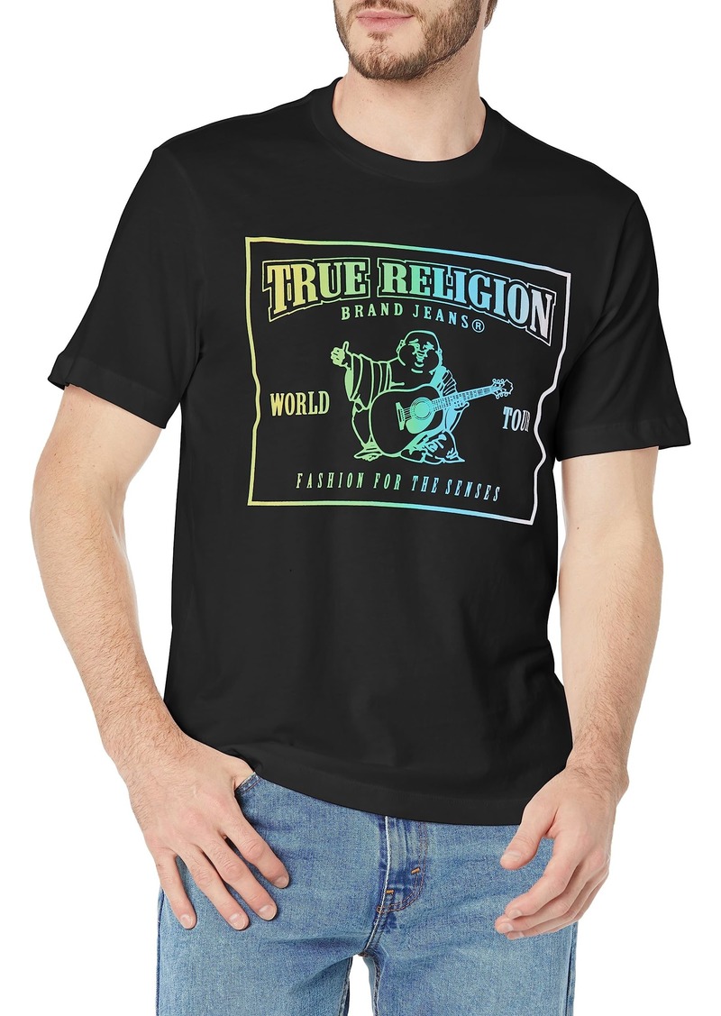 True Religion Men's Ombre SRS Tee