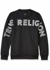 True Religion Men's Pullover Crewneck Sweatshirt