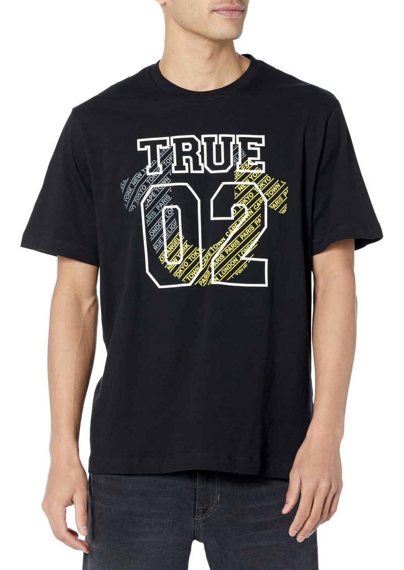 True Religion Men's Relaxed 02 City Tee