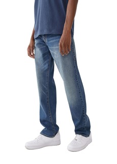 True Religion mens Ricky Straight Leg Jeans Faum Baseline  US