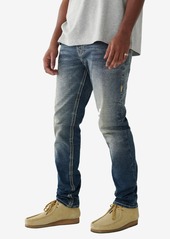 True Religion Men's Rocco Big Qt Skinny Jeans - Miner Dark Wash