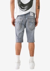 True Religion Men's Rocco Flap Super T Skinny Shorts - Grey