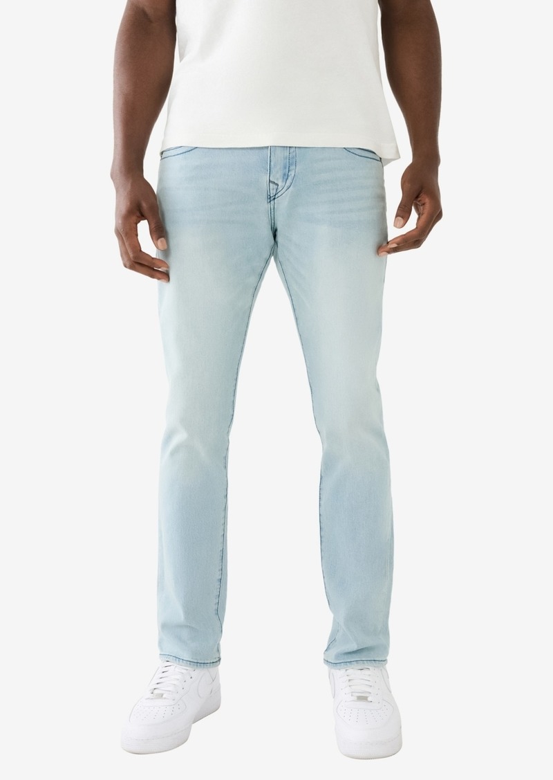 True Religion Men's Rocco Skinny Jeans - Dynamism Light Wash