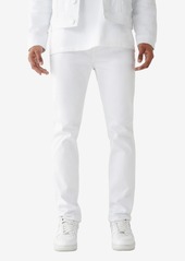 True Religion Men's Regular Rocco Super T Skinny Jeans - Optic White