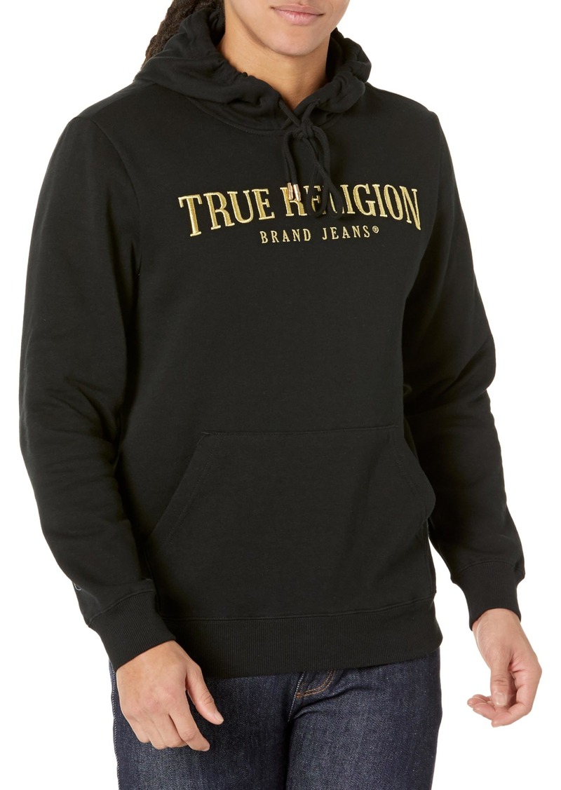 True Religion Men's Shine Arch Pullover Hoodie