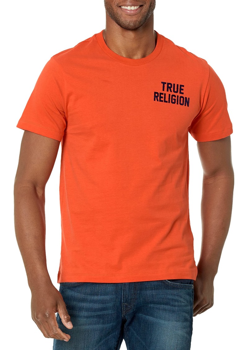 True Religion Men's Short Sleeve OG Buddha Brand Tee