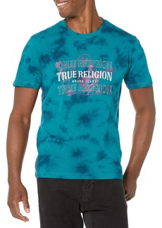 True Religion Men's Ss Buddha Tie Dye Tee  S
