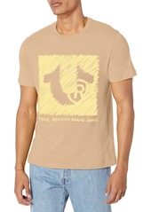 True Religion Men's Ss Sketch Registered Hs Tee