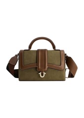 True Religion Mini Camo Strap Satchel