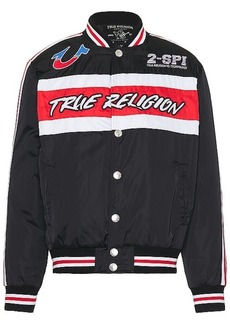 True Religion Racing Bomber Jacket