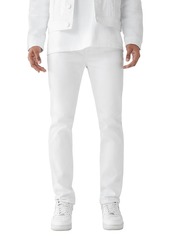 True Religion Rocco Nf Super Stretch Relaxed Skinny Jeans in Optic White