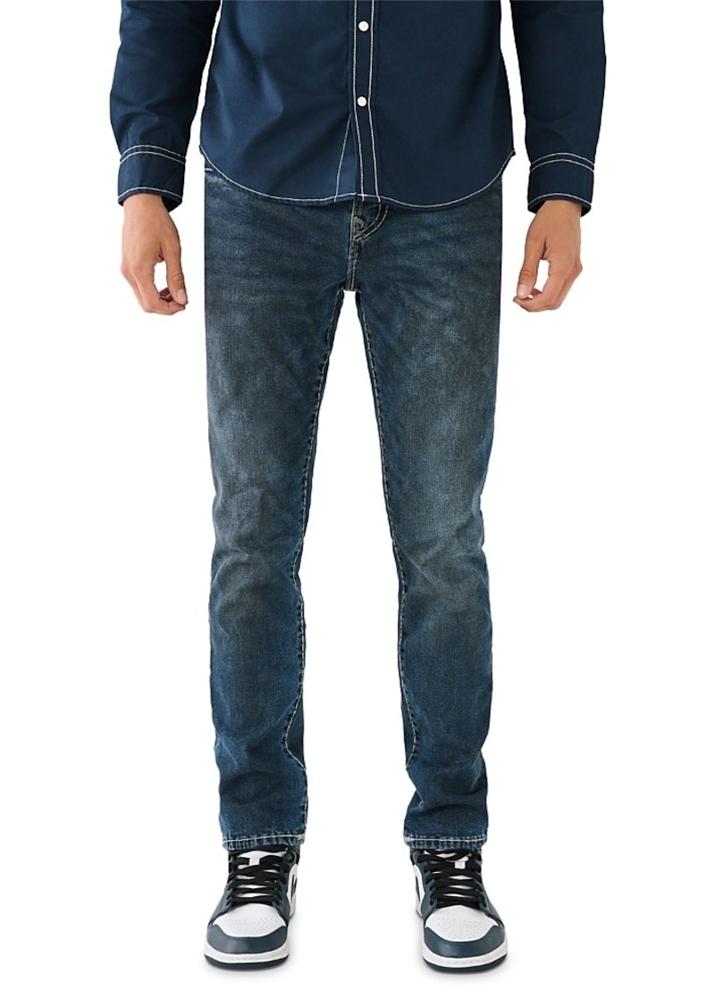 True Religion Rocco Super T Skinny Jeans in Slate Dark