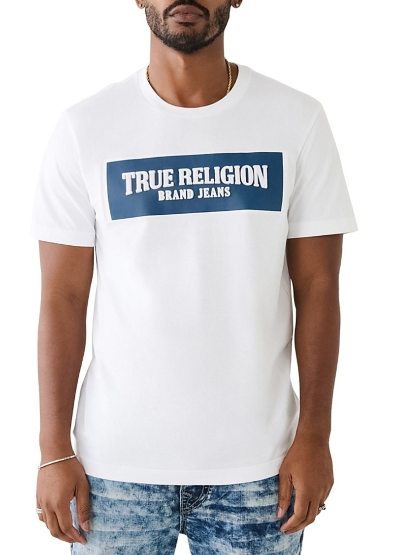 True Religion Short Sleeve Embossed Logo Tee