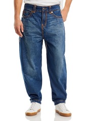 True Religion Warped Joey Oversized Fit Jeans in Santorini Blue
