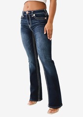 True Religion Women's Becca Bootcut Super T Flap Jean - Penelope