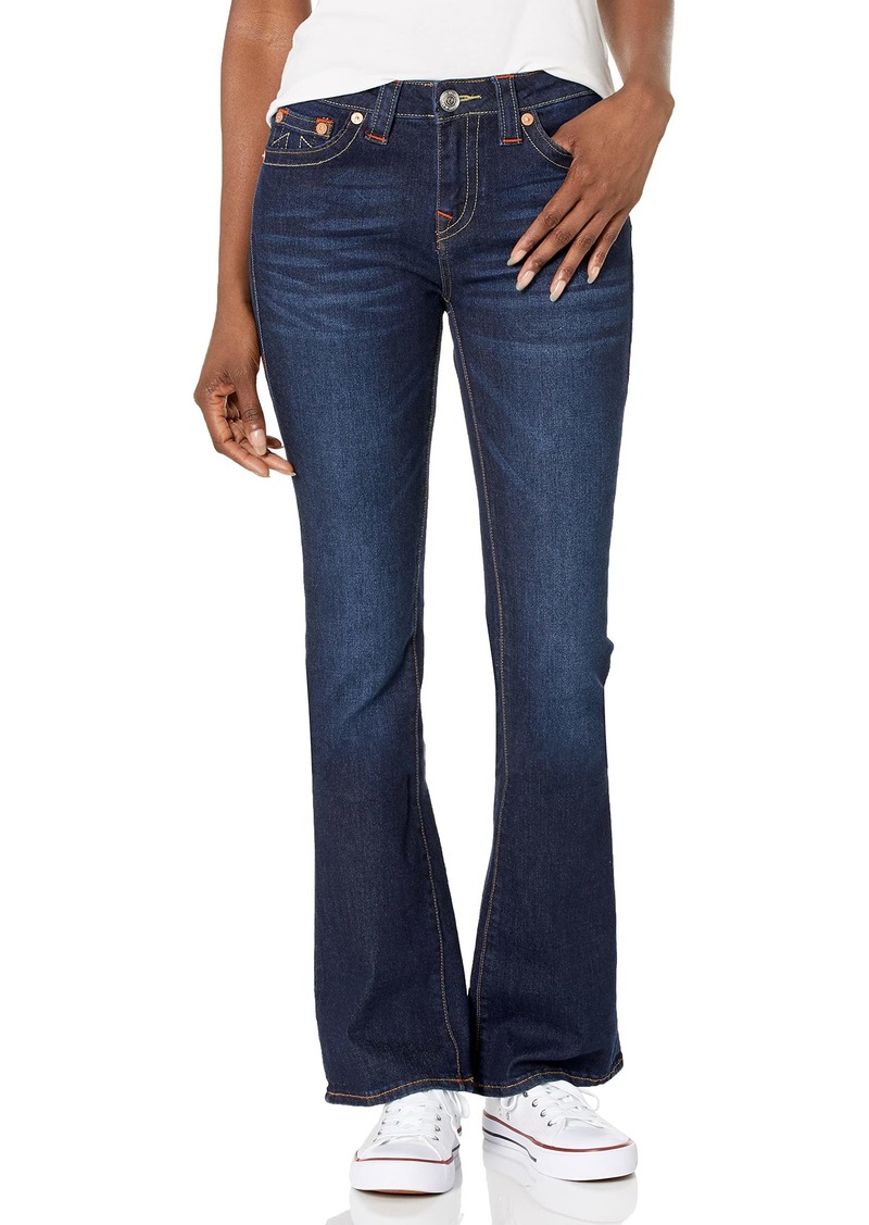 True Religion Women's Becca Mid Rise Bootcut