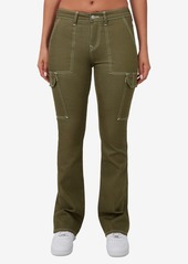 True Religion Women's Bootcut Cargo Pants - Travertine