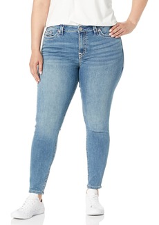 True Religion Women's Halle Mid Rise Skinny Super T Jean  24