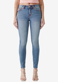 True Religion Women's Halle Super Skinny Super T Jeans - California Poppy