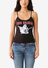 True Religion Women's Vintage-Style Baby Tank - Black