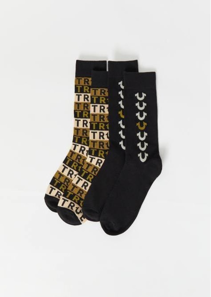 True Religion True Socks - 2 Pack