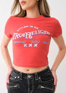 True Religion Vintage Logo Baby Tee