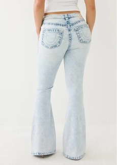 True Religion Women's Charlie High Rise Vintage Flare Jean