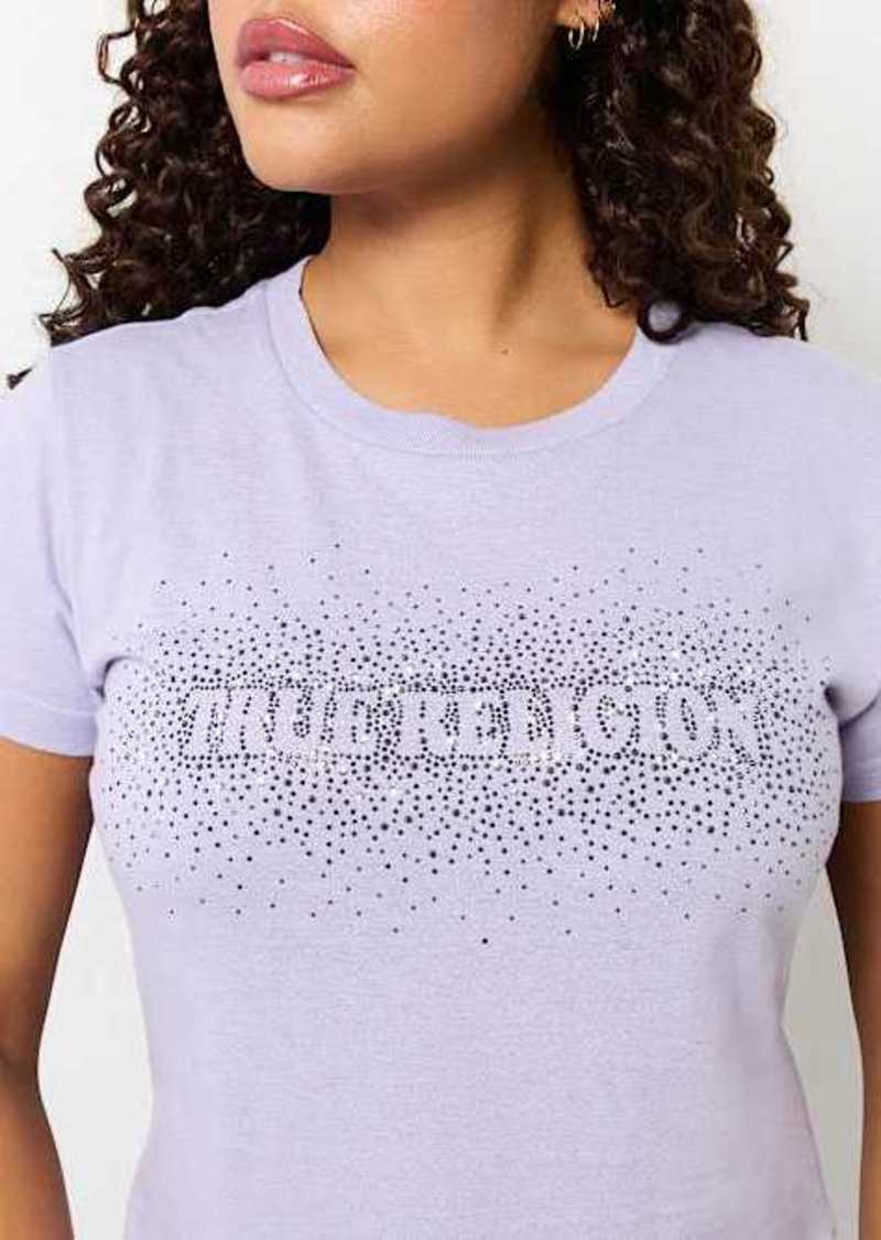 True Religion Women's Crystal Logo T-Shirt