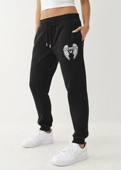 True Religion Women's Crystal Wing Drawstring Jogger