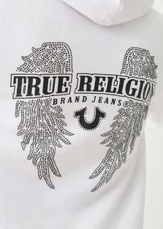 True Religion Women's Crystal Wing Zip Hoodie