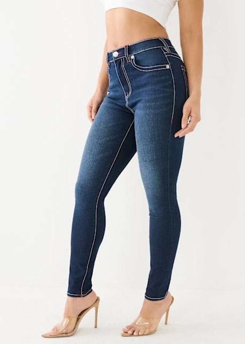 True Religion Women's Halle Big T Super Skinny Jean