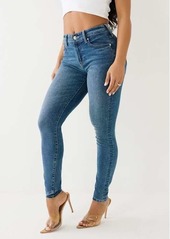 True Religion Women's Jennie Mid Rise Curvy Skinny Jean